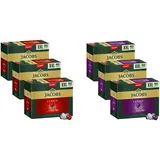 JACOBS Lungo 6 Classico + 8 Intenso 240 Kapseln XXL-Pack Nespresso®* kompatibel