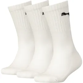 Puma Unisex Kinder Crew Socken, Weiß, 38 EU