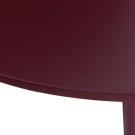 Beliani Tino Ø 90 cm rot