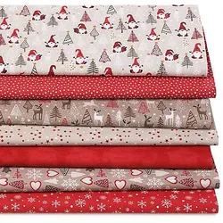 Patchwork- und Quiltpaket "Wichtel", natur-color