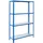 ar shelving Steckregal Blau & Verzinkt 250 x 120 x 50 cm 4 Böden 180 kg