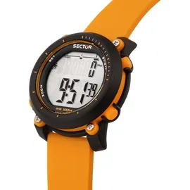 Sector R3251546001 EX-38 Herrenuhr Digitaluhr 45mm 10ATM - Orange