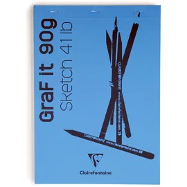 Clairefontaine Skizzenblock A6 80 Blatt Königsblau