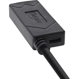 InLine USB-A 7,5 m Schwarz