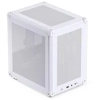 Jonsbo C6 White Micro-Tower PC-Gehäuse, Gaming-Gehäuse Weiß