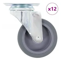 VidaXL 12 Stk. Lenkrollen 75 mm