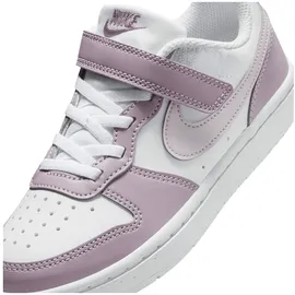 Nike Court Borough Low Recraft Kids White/Venice/Plum Fog/White 28