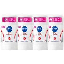 Deo Dry Comfort Plus Anti Transpirant Deo Stick 4 x 50 ml