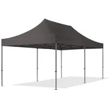 TOOLPORT Faltpavillon 3 x 6 m Dunkelgrau