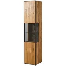 MASSIVMOEBEL24.DE Vitrine STARNBERG 43 x 45 x 200 cm Beige
