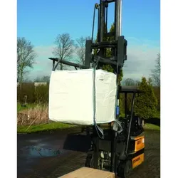 Big Bag 1000kg Tragkraft, 4 Hebeschlaufen, mit Schürze