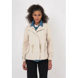 Freshlions Trenchcoat FRESHLIONS "Zelda", Damen, Gr. S, beige, 100% Baumwolle, unifarben, normal, Mäntel, mit stilvollem Reverskragen