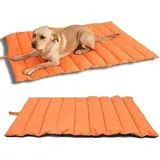 ZJchao Outdoor Hundebett Kühlmatte für Hunde & Katzen, Tragbares Campingbett für Haustiere, Geeignet für Käfige Zelte Outdoor Nutzung (Black)