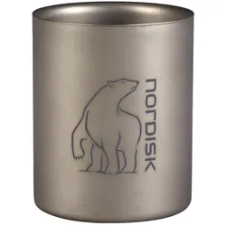 Nordisk Titanium Mug Double Wall 450ml Without Handle neutral ONESIZE