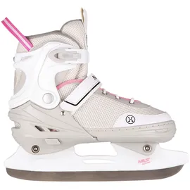 Nils Extreme 2-In-1 Inliner Eishockey Camille, Grau-Rosa S(29-33)