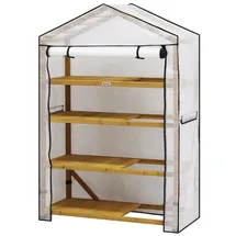 Noor VegTrug Gewächshaus 111 x 49 x 168 cm Beige