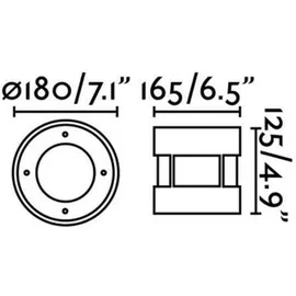 FARO SURIA 12W Edelstahl
