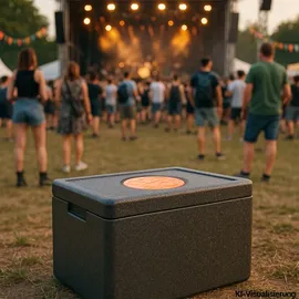The Box Thermobox Universal 68,5 x 48,5 x 36,5 cm 1-tlg. schwarz
