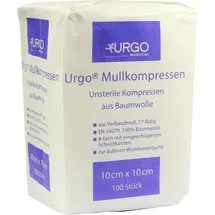 Urgo Mullkompressen 10 x 10 cm 100 Stück