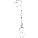 TRIZERATOP Duschsäule aus Edelstahl mit Dusch-Set STEELY 1