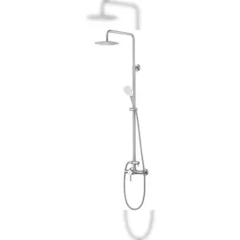 TRIZERATOP Duschsäule aus Edelstahl mit Dusch-Set STEELY 1
