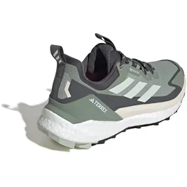 Adidas Terrex Free Hiker 2.0 Low Goretex Wanderschuhe - Silver Green / Linen Green / Grey Six - EU 37 1/3