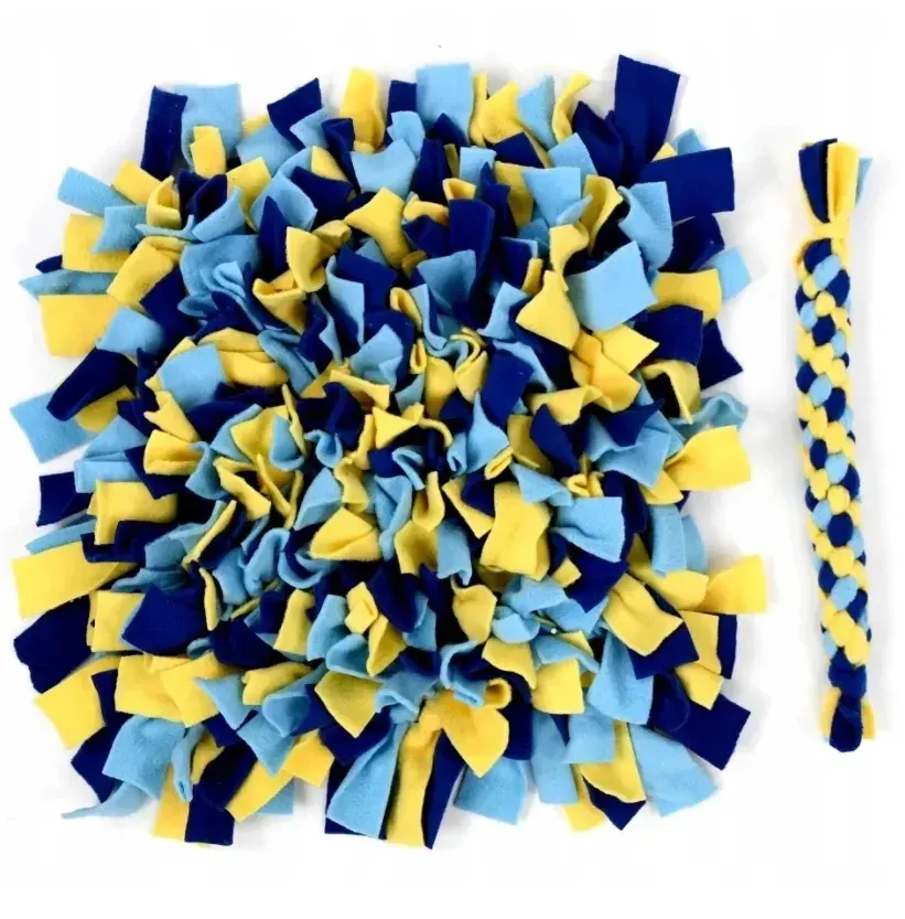 NUXIE Hundeschnüffelmatte - rund xl 43cm (zufällige Farbe)