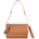 Flap Bag Kunstleder Brown