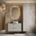 Badplaats Rimini Badezimmerschrank 33 x 170 x 33 cm Cashmere