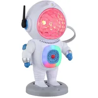 GLOBO Kinderlampe Tischlampe Dekoleuchte RGB Farbwechsel Astronaut weiß LED