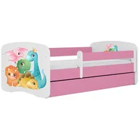 Raumhirsch furniture Kinderbett, Rosa, Holzwerkstoff, Holzwerkstoff, 1 Schubladen, 80x160