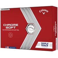 Callaway Golf Chrome Soft Golfbälle (Serie 2022), Triple Track