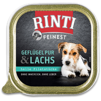 Rinti Feinest Geflügel Pur & Lachs 22 x 150 g