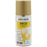 Dupli Color DUPLI-COLOR DECO MAT goldbronze 150 ml, dekorativer Bastellack, schnelltrocknend, vielseitig einsetzbar, hohe Deckkraft, Styroporfest
