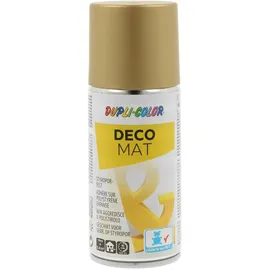 Dupli Color DUPLI-COLOR DECO MAT goldbronze 150 ml, dekorativer Bastellack, schnelltrocknend, vielseitig einsetzbar, hohe Deckkraft, Styroporfest