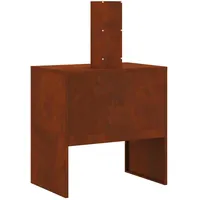 vidaXL Feuerplatz Ø 96 cm Braun