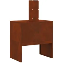 vidaXL Feuerplatz Ø 96 cm Braun