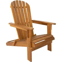 prestige home living outdoor Adirondack Liegestuhl 83 x 69 x 93 cm Braun
