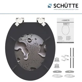 Schütte MDF WC-Sitz Grey Steel