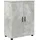 vidaXL Sylas Badezimmerschrank 60 x 80 x 35 cm Grau