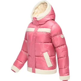 Ragwear Winterjacke "Editah Shiny YOUMODO", Damen, Gr. XS (34), rosa, Obermaterial: 100% Polyester. Innenfutter: 100% Polyester.