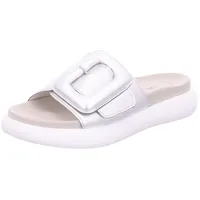 Gabor Damen Pantoletten, Frauen Slipper,Best Fitting,sandalen,freizeitschuhe,schlupfschuhe,schluepfschuhe,slides,slip-ons,silber,39 EU / 6 UK - 39 EU