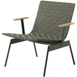 &Tradition Ville AV45 Loungesessel, bronze green