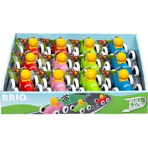BRIO - Rennwagen mit Rückziehmotor. Sortiert