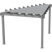Sojag Pavillon Lima 1010 Lichtgrau 293,3 cm x 293,3 cm x 242,6 cm