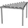 Sojag Pavillon Lima 1010 Lichtgrau 293,3 cm x 293,3 cm x 242,6 cm