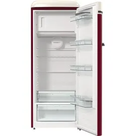 Gorenje VW-Retro-Kühlschrank OBRB615DR Standgerät (200 l, 1525 mm hoch, Rot)