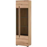 Home Affaire Vitrine Cantara 60 x 37 x 200 cm Braun