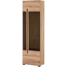 Home Affaire Vitrine Cantara 60 x 37 x 200 cm Braun