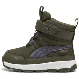 Puma Evolve Puretex AC+ Baby-Winterstiefel 04 dark olive/galactic gray/white 27